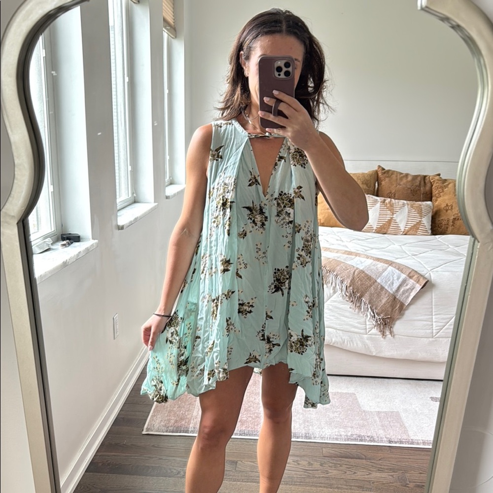 Free People Swing Tunic Floral Dress